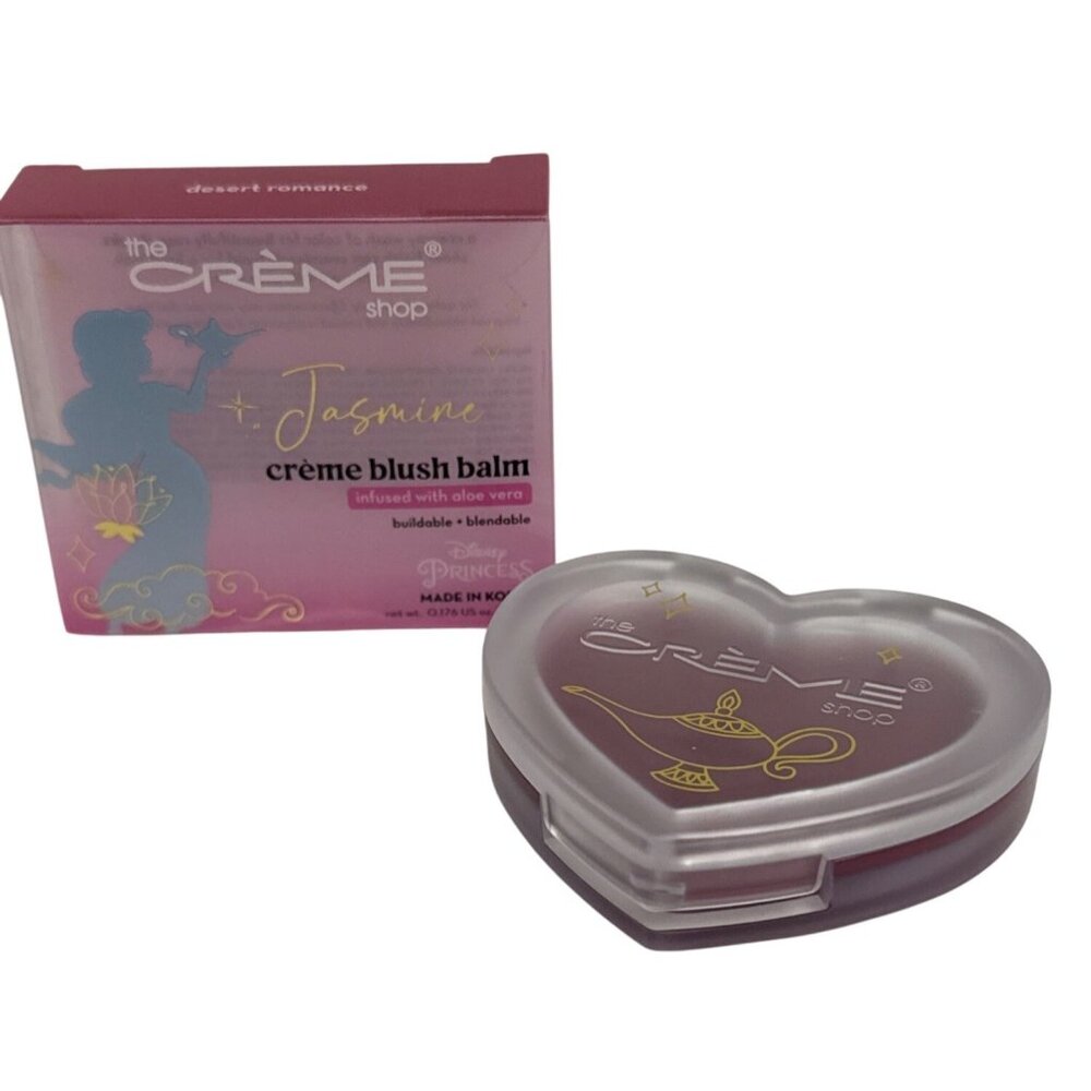 Creme Shop X Disney Blush Balm Desert Romance Princess Jasmine NIB Compact